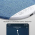 Generic (2Pcs) Bluetooth Pillow Speaker for Sleeping, Ultra Thin Pillow Speaker with White Noise Timer, Wireless Sleep