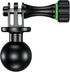 BRCOVAN Aluminum Alloy Tripod Mount Adapter with 1/4"-20 Thread & 1'' TPU Ball Joint, Compatible with RAM Mounts