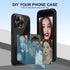 Smart Ink Black Screen Projection Phone Case for iPhone 13 Pro Max, Customizable Ink Screen Back Cover