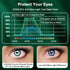 12/12 (6.1") 2 Pack Blue Light Screen Protector for iPhone Pro, HD Anti Blue Light Blocking Tempered Glass Film, Eye