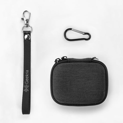 Geekria Shield Earbuds Case for JBL, Huawei, Monster, 1MORE, ASUS, JVC, RODE, Beyerdynamic True Wireless Earbud, Hard