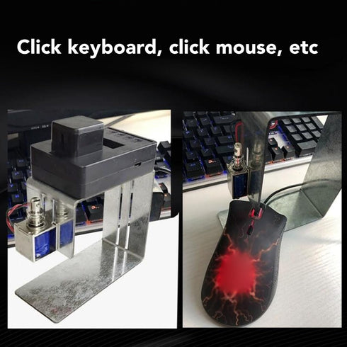 Physical Click Auto Keyboard Clicker - Mouse Jiggler and Mover for Gaming Computer