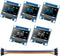 SuziePi 5 Pcs 0.96 Inch OLED I2C IIC Display Module 12864 128x64 Pixel