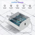 Upgraded Apple Watch Charger, 2 in 1 USB C Magnetic iWatch Charger Cord & USB-C to L Cable 6FT, Fast Charging