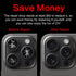 2PCS ASDAWN Back Rear Camera Lens Glass Replacement for iPhone 15 Pro Max 6.7 Inches with Installation Manual