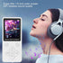 Jectse MP3 1.8 Inch Mp3 128GB Player with Bluetooth, HiFi Sound Screen Portable Music Player Digital Audio Player Noise