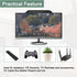 Bodur 3 PCS Top TV Monitor Shelf - Multifunctional Headboard Cable Box Holder , Ideal for Behind Computer, DVD Player
