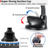 APPS2Car Magnetic Car Phone Holder Mount, Flexible Long Arm, Anti-Shake Windshield Phone Mount, Compatible with