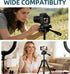 Artisorama 25'' Mini Tripod for Camera, Small Tabletop Travel Camera Stand, Compact Portable Desk Lightweight Tripods