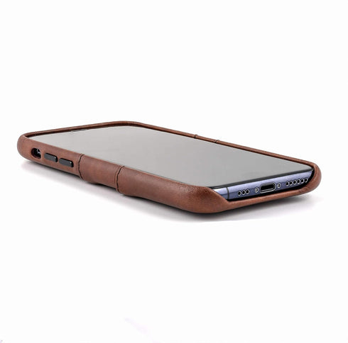 Dockem Wallet Case for iPhone 11 Pro - Built-in Metal Plate for Magnetic Mounting & 2 Credit Card Holder Slots