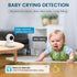 litokam 2K Indoor Security Camera with 360 Pan/Tilt, Motion Detection, Baby Monitor, Night Vision & 2-Way Audio