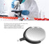 Microscope Reflecting Mirror Light Collection, 360 Degree Rotation Flat Concave Reflector for Experiments