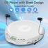 KOVCDVI Discman Portable CD Player with Headphones CD Player Portable for Car with Anti-Skip & Shockproof,CD with LCD