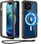 Beeasy Waterproof Case for iPhone 12 (6.1"), 360 Degree Outdoor Protective Magnetic Phone Case - Black