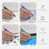 Abiarst 10-Pack Stylus Pens for Touch Screens, High Precision Universal Stylus for iPad, iPhone, Tablets