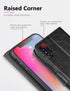 OCASE Black Phone X Wallet Case - Leather Flip Wallet with Card Slot, Kickstand & Wireless Charging for Phone 10