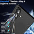 SiHPuoy 2 Sets S26/S26 Camera Lens Protector for Samsung Galaxy Plus, Metal Aluminum CircleTempered Glass Camera