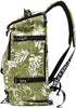 Backpack 4-Way Kalesi Gym Duffle Bag Waterproof with Shoes Compartment for travel Sport Hiking laptop (olive-green)