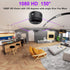 WiFi Camera Indoor, 1080P Pet Dog Camera with 150° Wide Angle and Night Viewing for Security