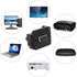 QIANRENON DB15 Panel Mount VGA Female to Female Connector, 3 Row 15 Hole Coupler, Transmits 1080P Analog Video Signal