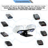 Ramtech Car Windshield Mount with Suction Cup Holder for Radar Laser Detector, Compatible with Beltronics Models