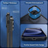 CACOE Magnetic Case for iPhone 12 & 12 Pro 2020, Compatible with MagSafe, Anti-Fingerprint TPU Thin Protective Cover
