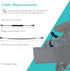 Foto&Tech 2.5mm C1 Remote Control Shutter Release Cable Cord, Compatible with Miops Trigger and Canon Rebel T8i, T7i,