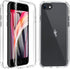 BESINPO Case for iPhone SE 2022/2020/8/7, Built-in Screen Protector, 360 Full Body Shockproof Protection Cover - Clear