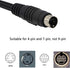 4 3 (27cm) Pin S-Video to RCA AV Female Cable for TV PC Computer Video AV Projector for Video TV Laptop Adapter Cable