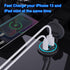 2 PACK 12V USB Outlet Wired Charger Multi Port, Dual PD3.0 USB-C & Quick Charge 3.0 Car USB Port Socket with Power