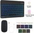 Keyboard Case with Mouse for Samsung Galaxy Tab S6 Lite 10.4 Inch 2024/2022/2020, Detachable Bluetooth Backlight