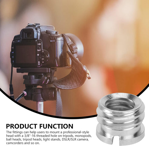 ledmomo 1/4" to 3/8" Camera Tripod Thread Adapter Convert Nut Screw Adapter (10PCS)