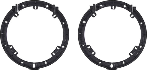 Metra 82-7805 Speaker Plate Adapter 6" to 6-3/4" for Honda Civic 2006-2011, Black