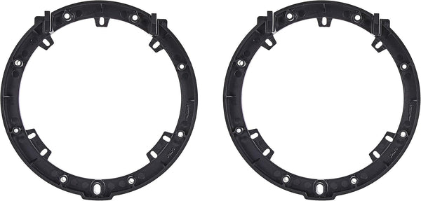 Metra 82-7805 Speaker Plate Adapter 6" to 6-3/4" for Honda Civic 2006-2011, Black