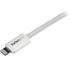 StarTech.com 3m (10ft) Long White USB Cable for iPhone/iPod/iPad with 8-pin Lightning Connector - Charge and Sync