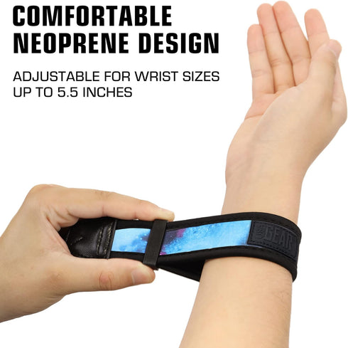 USA GEAR Neoprene Camera Wrist Strap with Comfortable Support and Quick Release Buckles for Mirrorless Cameras