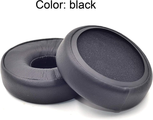 N60NC BT Ear Pads Replacement Protein Leather and Soft Foam for AKG N60NC Wireless Bluetooth Headphone (Black)