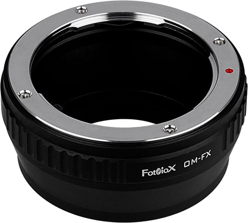 Fotodiox Lens Mount Adapter for Olympus Zuiko (OM) 35mm SLR Lens on Fuji X-Mount Cameras