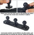 TWAYRDIO 3pcs 1" Dash Track Mount with Track Ball Compatible with RAM Mounts Double Socket Arm for Phones, Small