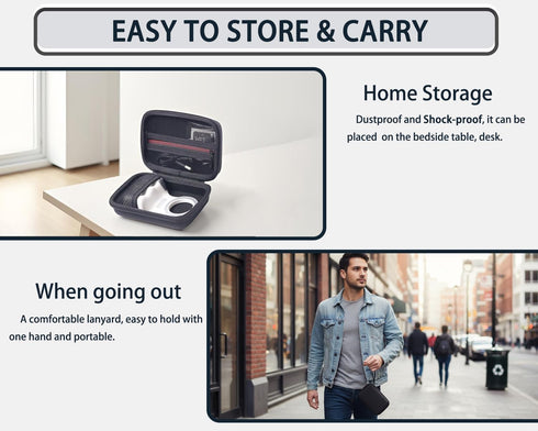 Hard Shell Travel Case for TELESIN Fun Shot - Protective Storage