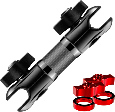 Tackform 5" Long 20mm Ball and Socket Arm DuraLock 20 Series Carbon