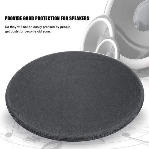 Sanpyl Speaker Dust Cap, 5Pcs 110mm Diameter Subwoofer Paper Dome Coil Cover Caps