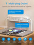 meross Smart Power Strip, WiFi Surge Protector with 4 AC Outlets, 4 USB Ports, Compatible with Apple HomeKit
