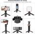 VRIG 1/4" 3/ 4 Mini Tripod with Screw, Desktop Tabletop Stand Compact Tripod for Gimbal Handle Grip Stabilizer, Camera