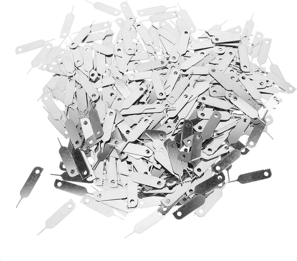 Ipetboom 400pcs Phone Sim Card Ejector Pins with Hanging Hole Universal Sim Card