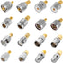 Anina 16pcs RF Coaxial Adapter Kit UHF/BNC/N/F to SMA Male/Female Connectors for