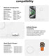 3-in-1 Wireless Charging Station for Apple Devices, Fast Charging Station for iPhone and Watch with MagSafe, Stable