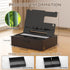 Pezin & Hulin Wooden Charging Station, Bedside Nightstand Tray, with Spacious Drawer, Felt Pads for Phones, Watch, Idea