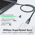 Twozoh USB C to USB C 3.2 Gen 2 Cable 20Gbps Data Transfer 100W PD Fast Charging 4K Video Output Monitor Cord (1.6FT,