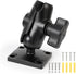 FPN 1" Ball Mount with Aluminum Alloy Square Plate & Short Double Socket